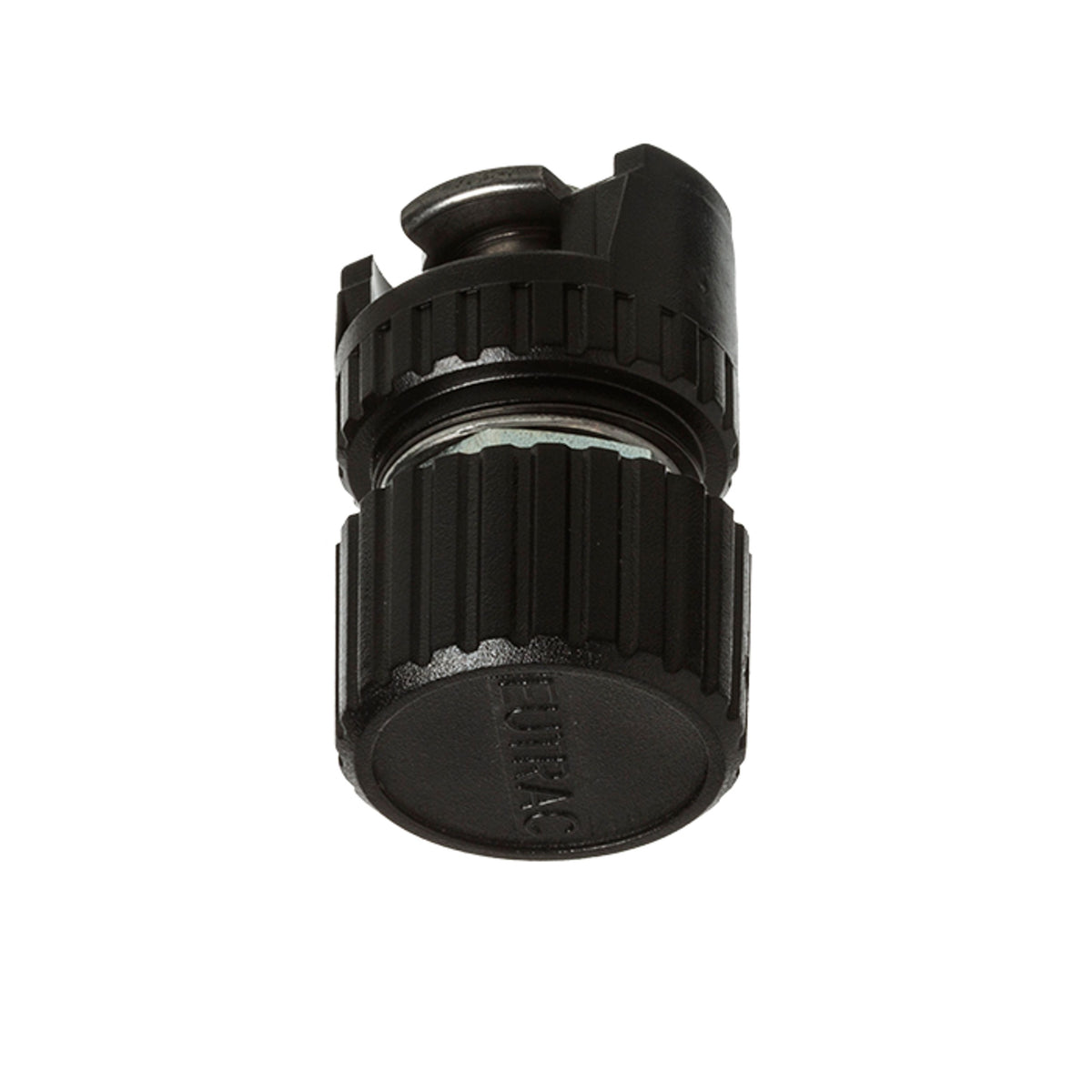 RENDL 3-circuit track system EUTRAC mechanical adapter black  R11353 1
