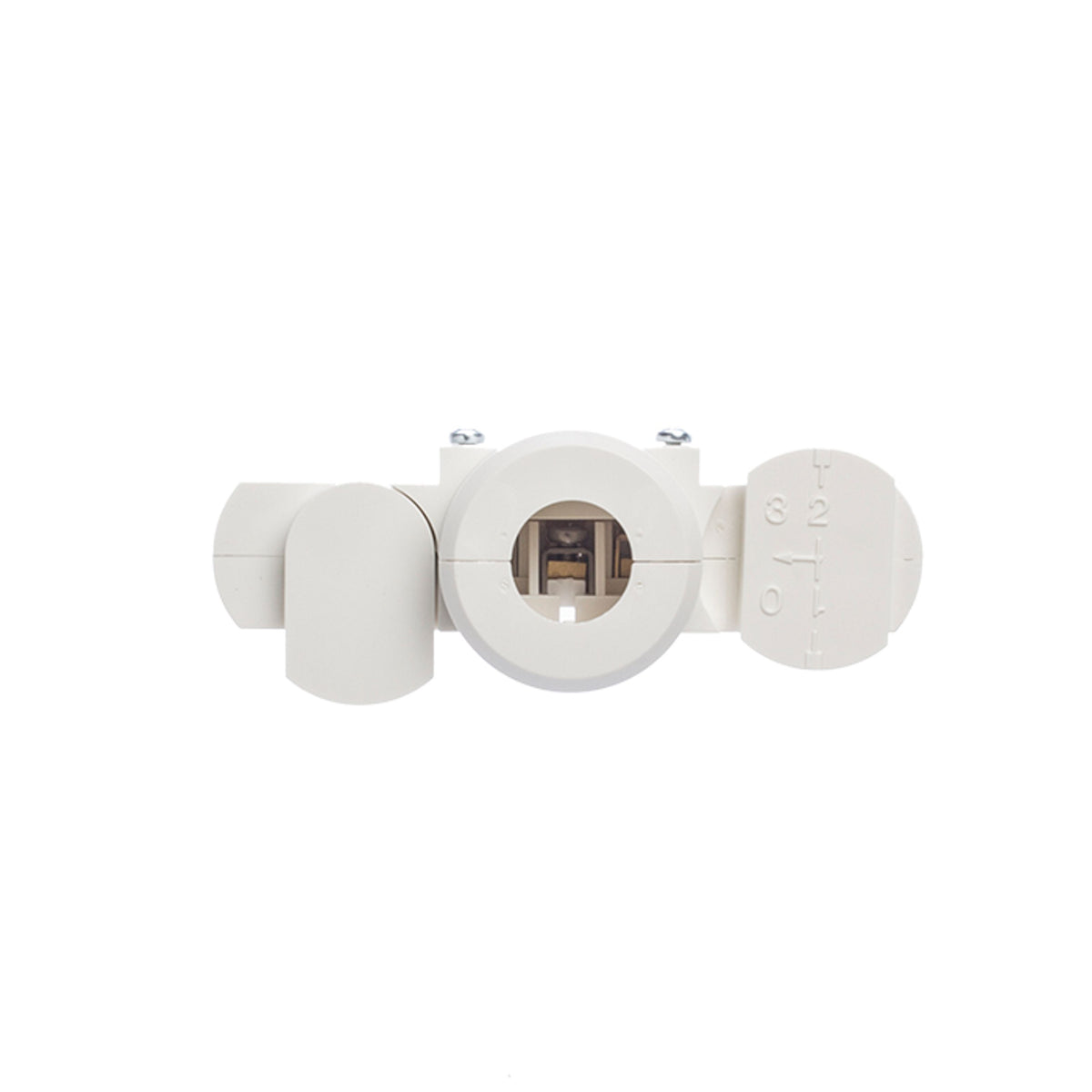 RENDL 3-circuit track system EUTRAC pendant adapter for 3-circuit tracks white 230V  R11360 4