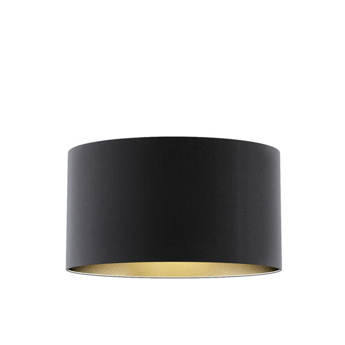 RENDL shades, shade bases, pendent sets RON 55/30 shade Polycotton black/golden foil max. 23W R11463 1