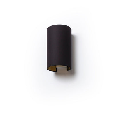 RENDL wall lamp RON W 15/25 wall  Polycotton black/golden foil 230V LED E27 15W R11464 2