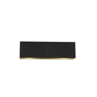 RENDL Outlet LOPE 80/23 shade Polycotton black/golden foil max. 23W R11474 1