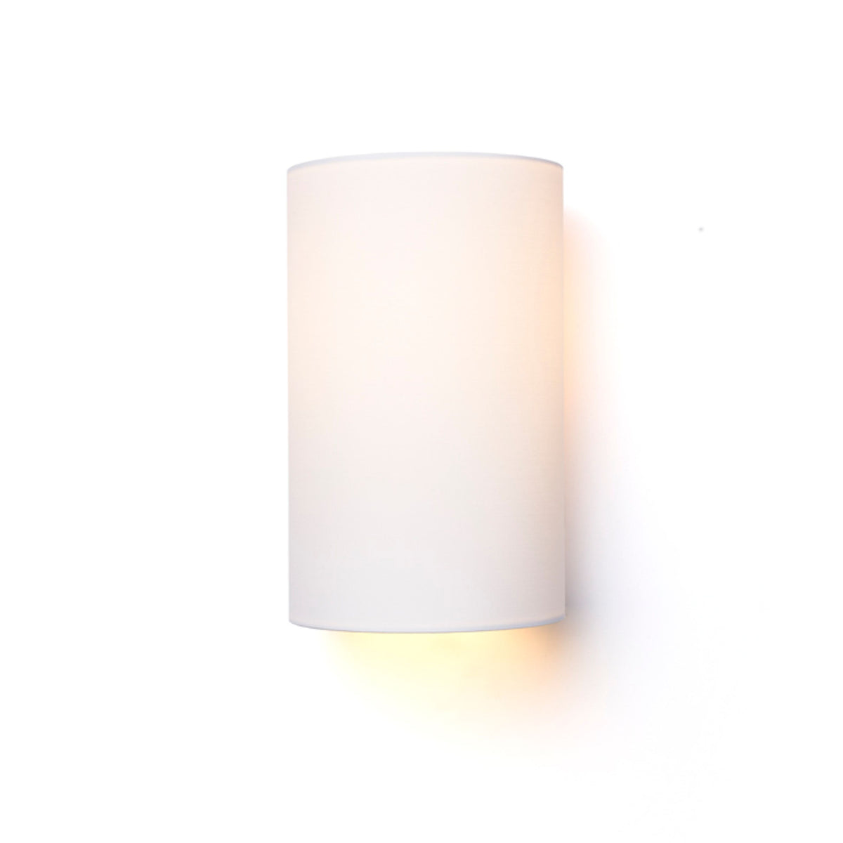 RENDL wall lamp RON W 15/25 wall  Polycotton white/white PVC 230V LED E27 15W R11492 2