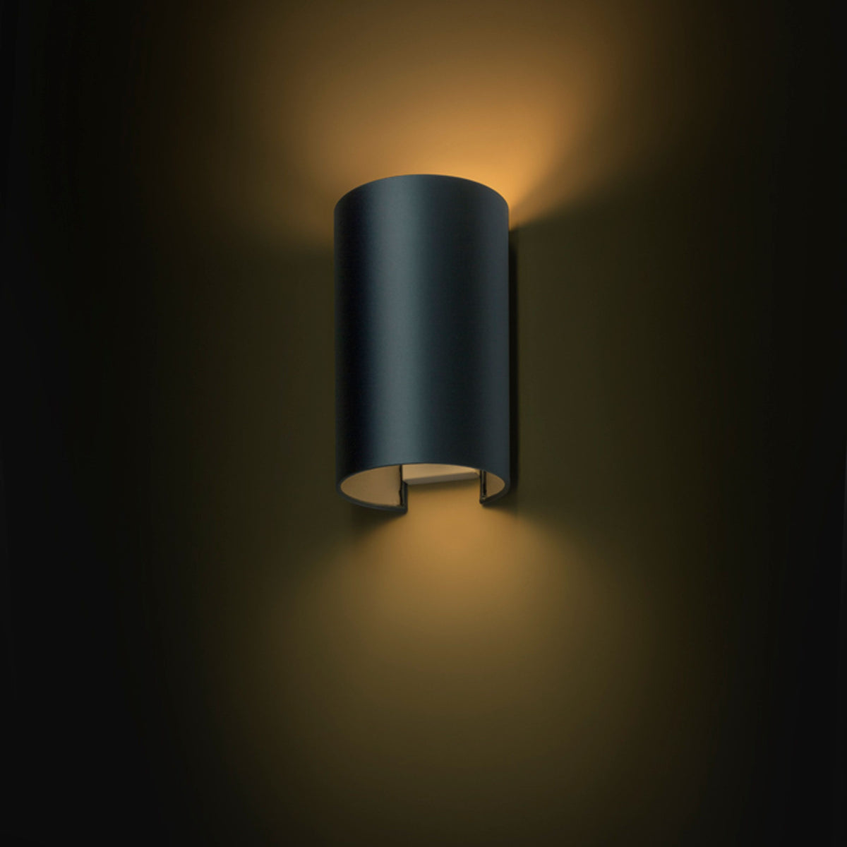 RENDL wall lamp RON W 15/25 wall  Monaco petrol blue/silver PVC 230V LED E27 15W R11575 3