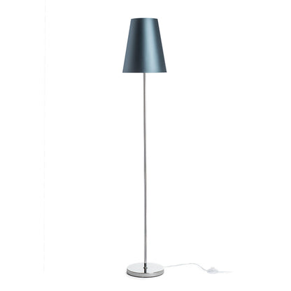 RENDL shades, shade bases, pendent sets CONNY 25/30 table shade Monaco petrol blue/silver PVC max. 23W R11580 3
