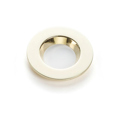 RENDL recessed light RINO decorative front cover gold   R11685 1