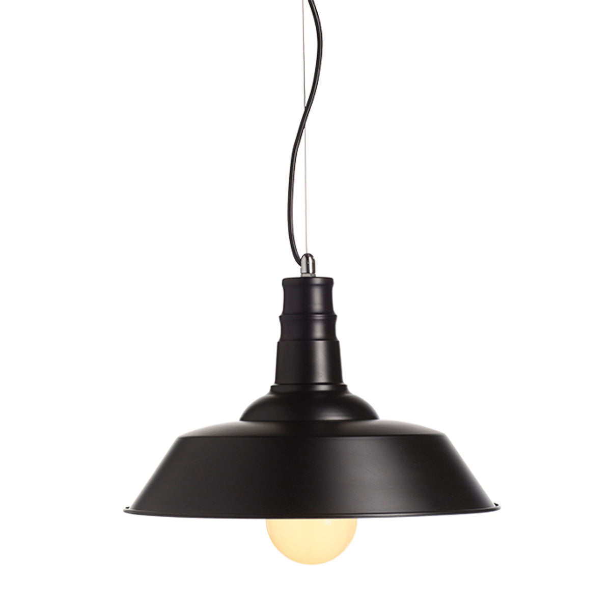RENDL Outlet GOLDIE 36 pendant black/white  230V LED E27 30W R11688 3
