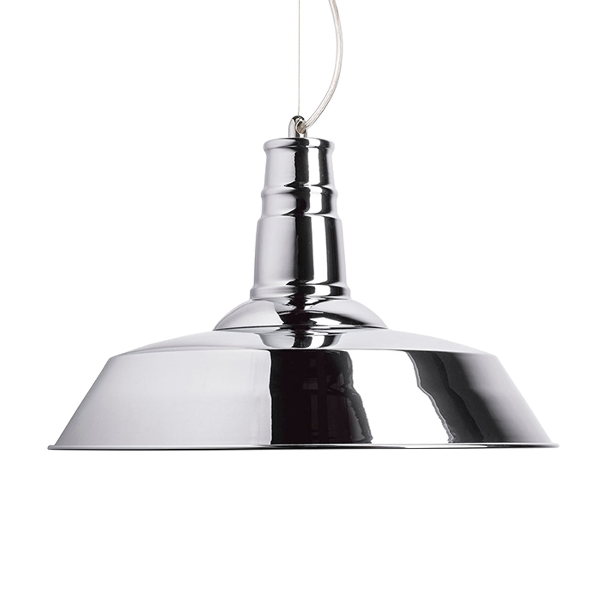 RENDL Outlet GOLDIE 46 pendant white inside  chrome 230V LED E27 30W R11692 3