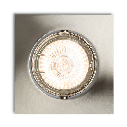 RENDL Outlet TOPIC SQ directional  matt nickel 230V LED GU10 8W R11732 2