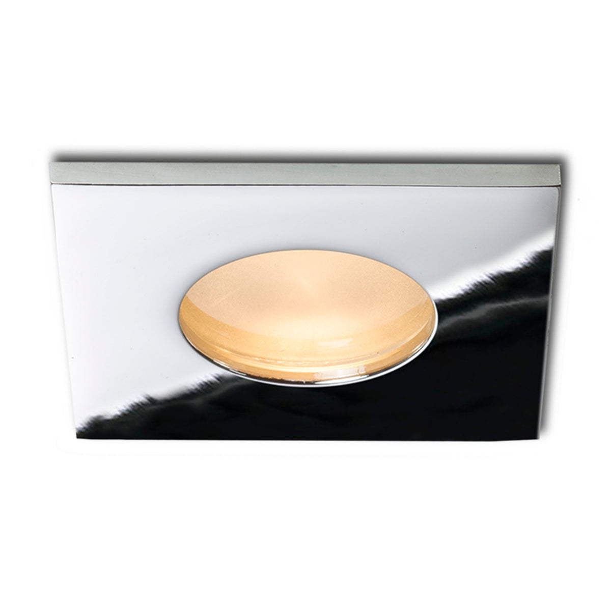 RENDL recessed light SPLASH SQ recessed  chrome 230V LED GU10 8W IP65 R11735 7