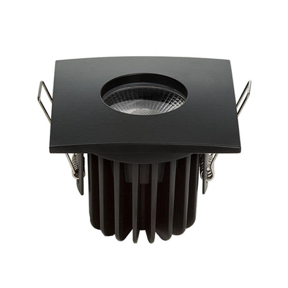 RENDL recessed light WATERBOY SQ  matt black  230V LED 10W 40° IP65  3000K R11741 4
