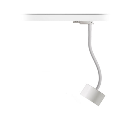 RENDL 3-circuit track system PIXIE on goose neck for 3-circuit tracks white 230V LED GX53 7W R11768 3