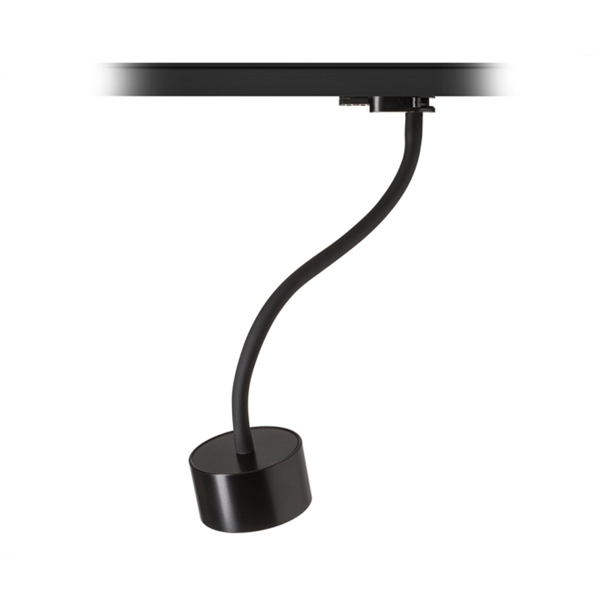 RENDL 3-circuit track system PIXIE on goose neck for 3-circuit tracks black 230V LED GX53 7W R11769 7