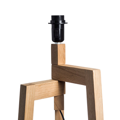RENDL shades, shade bases, pendent sets WOODY table lamp base  oak 230V LED E27 15W R11791 4