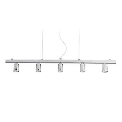 RENDL shades, shade bases, pendent sets RALLONG V pendant ceiling base  chrome 230V LED E27 5x15W R11798 2