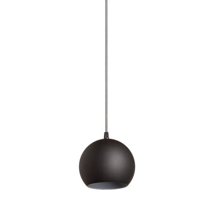RENDL pendant lamp COPA pendant black glass 230V LED E27 11W R11824 4