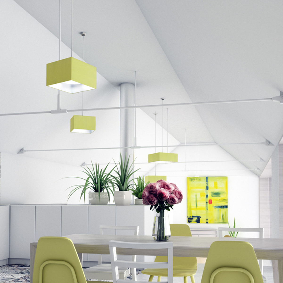 RENDL shades, shade bases, pendent sets HEX pendant set SGB+GC+CHF+BC1   230V LED E27 15W R11931 3