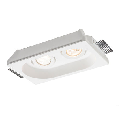 RENDL recessed light DINGO GU10 II directional  plaster 230V GU10 2x35W R12037 3