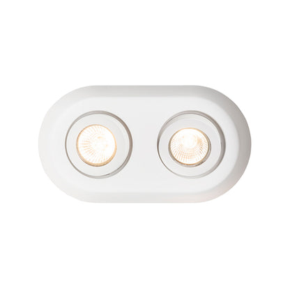 RENDL recessed light DINGO GU10 II directional  plaster 230V GU10 2x35W R12037 6