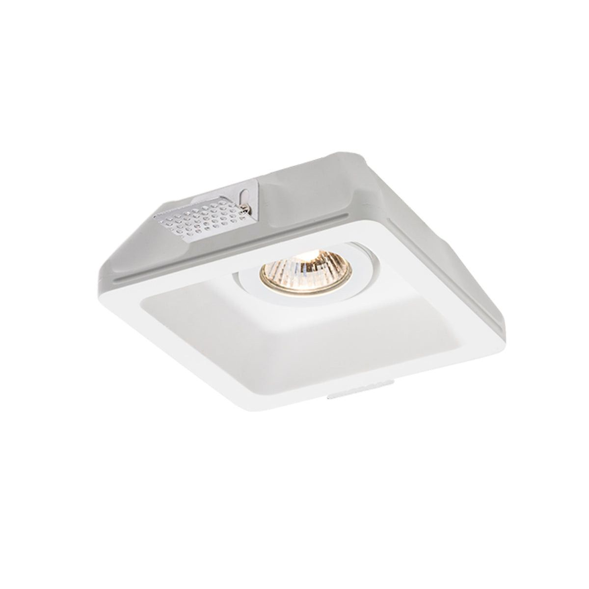 RENDL recessed light DINO SQ GU10 directional  plaster 230V GU10 35W R12038 10