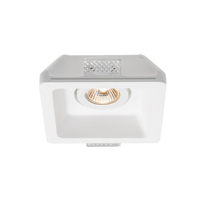 RENDL recessed light DINO SQ GU10 directional  plaster 230V GU10 35W R12038 3