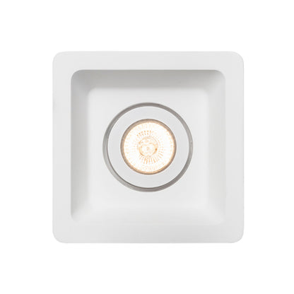 RENDL recessed light DINO SQ GU10 directional  plaster 230V GU10 35W R12038 6