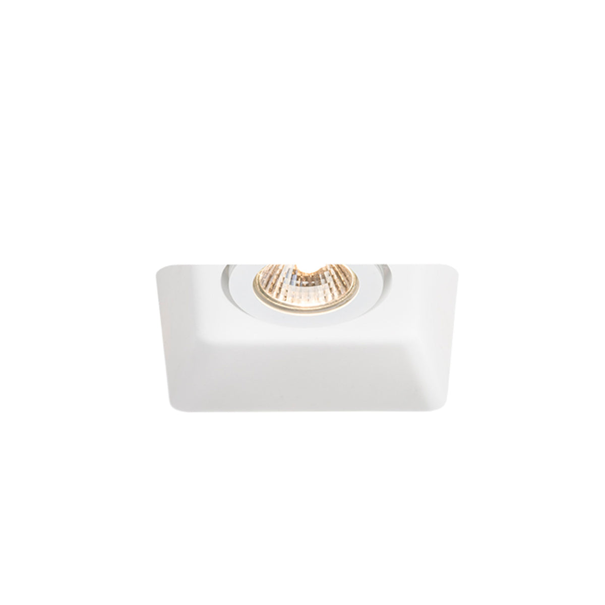 RENDL recessed light DINO SQ GU10 directional  plaster 230V GU10 35W R12038 7