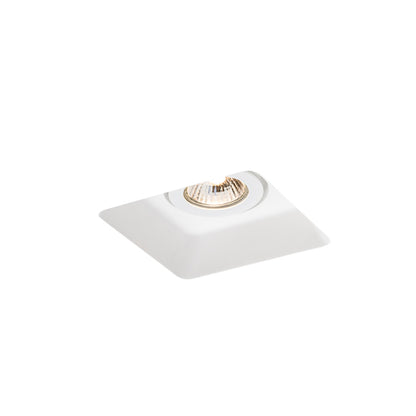 RENDL recessed light DINO SQ GU10 directional  plaster 230V GU10 35W R12038 9