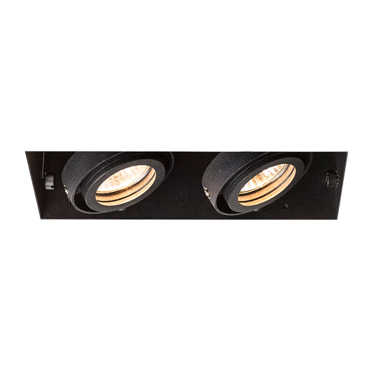 RENDL recessed light ELECTRA II  black  230V GU10 2x50W R12053 10