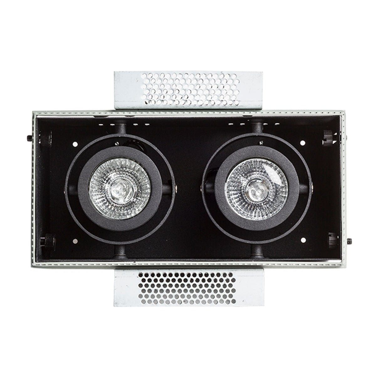 RENDL recessed light ELECTRA II  black  230V GU10 2x50W R12053 3