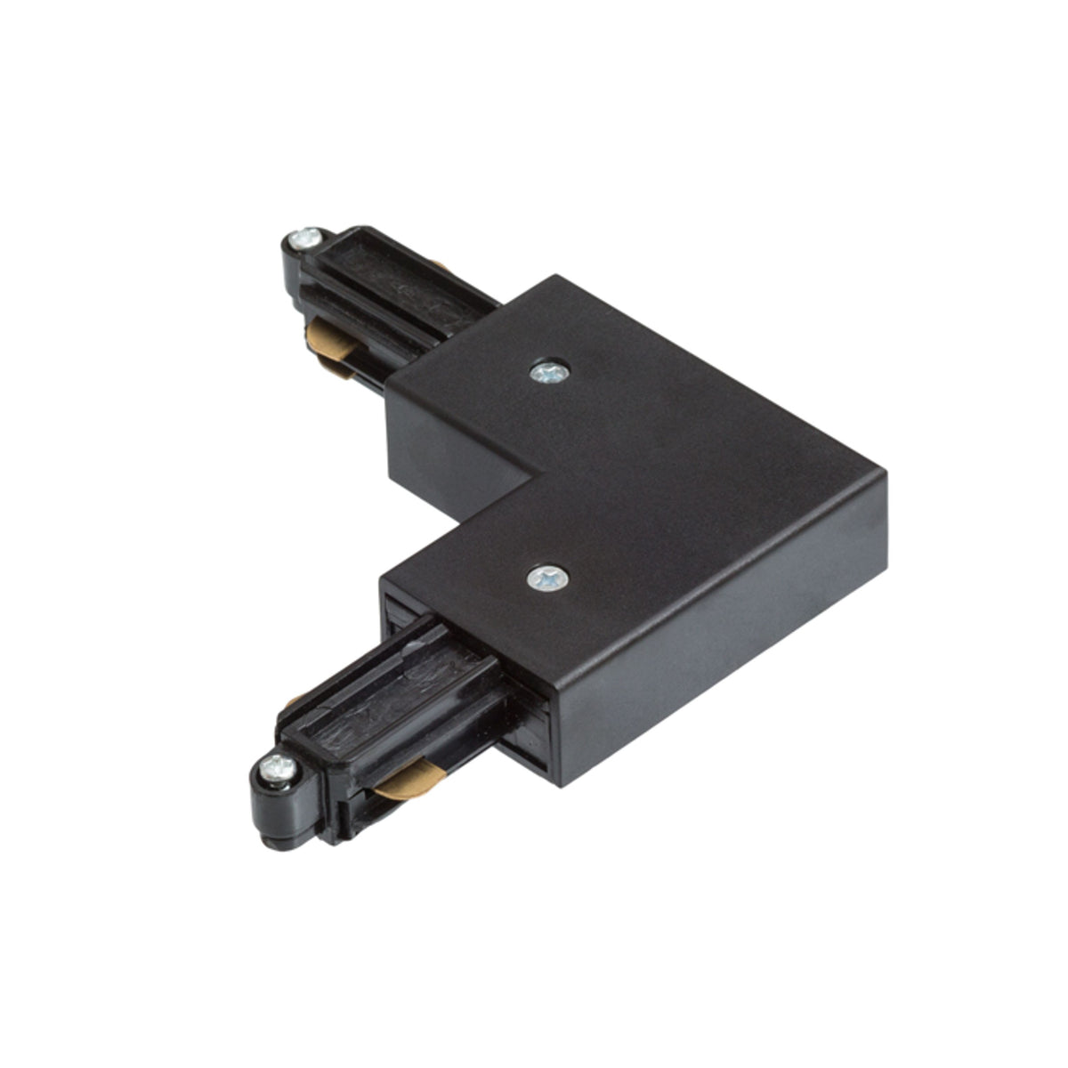 RENDL 1-circuit track system 1F L connector (inner polarity) black  230V  R12270 1