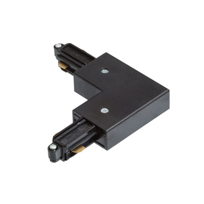 RENDL 1-circuit track system 1F L connector (inner polarity) black  230V  R12270 1