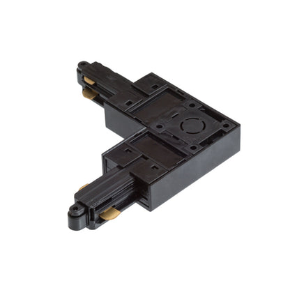 RENDL 1-circuit track system 1F L connector (inner polarity) black  230V  R12270 2
