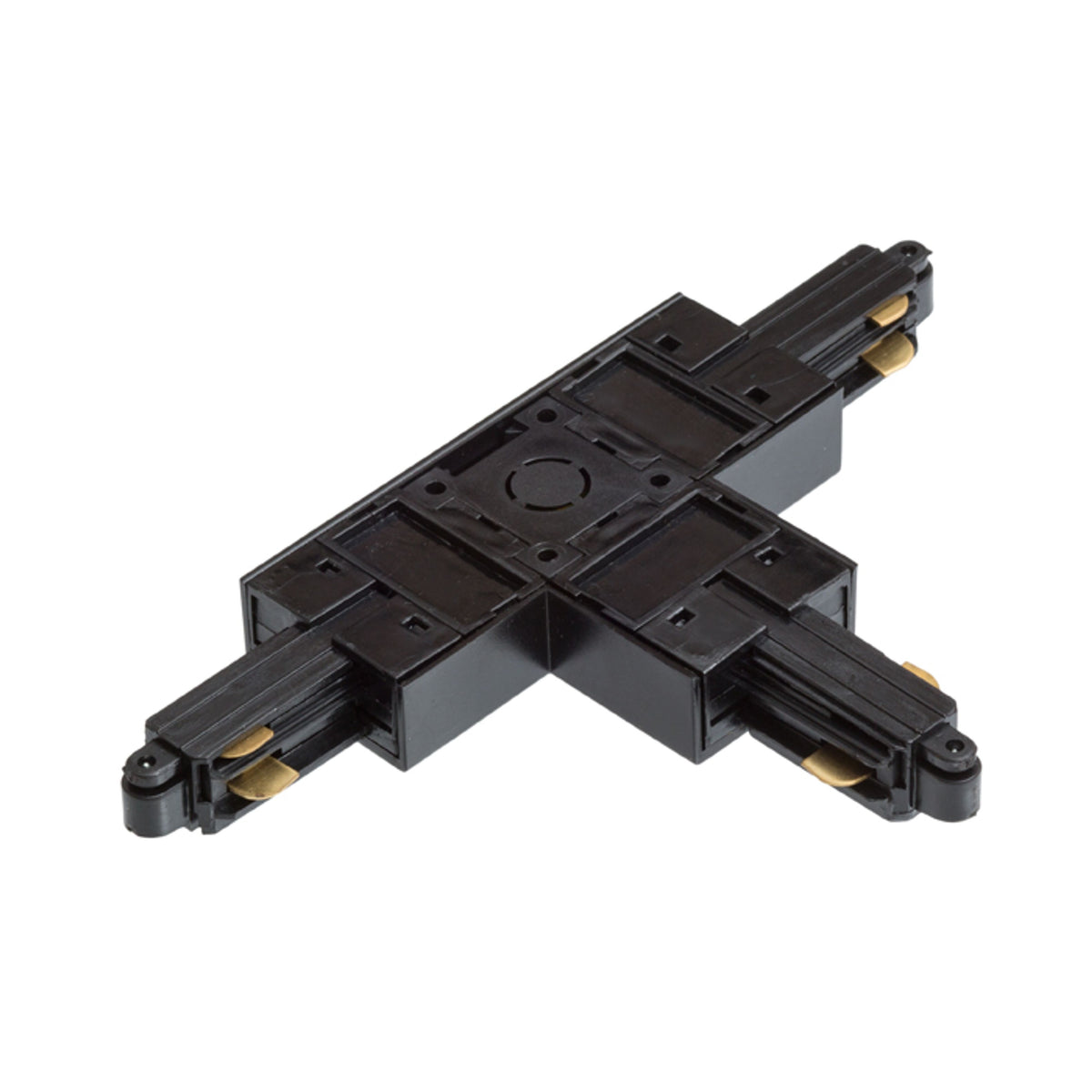 RENDL 1-circuit track system 1F T connector, polarity left black 230V  R12273 2