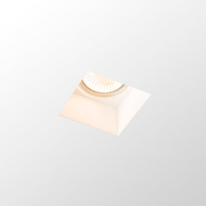 RENDL recessed light QUO SQ I recessed  plaster 230V LED GU10 8W R12360 2