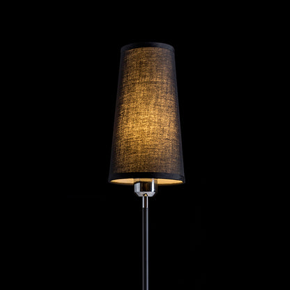 RENDL table lamp LULU table black chrome 230V LED E27 8W R12465 4