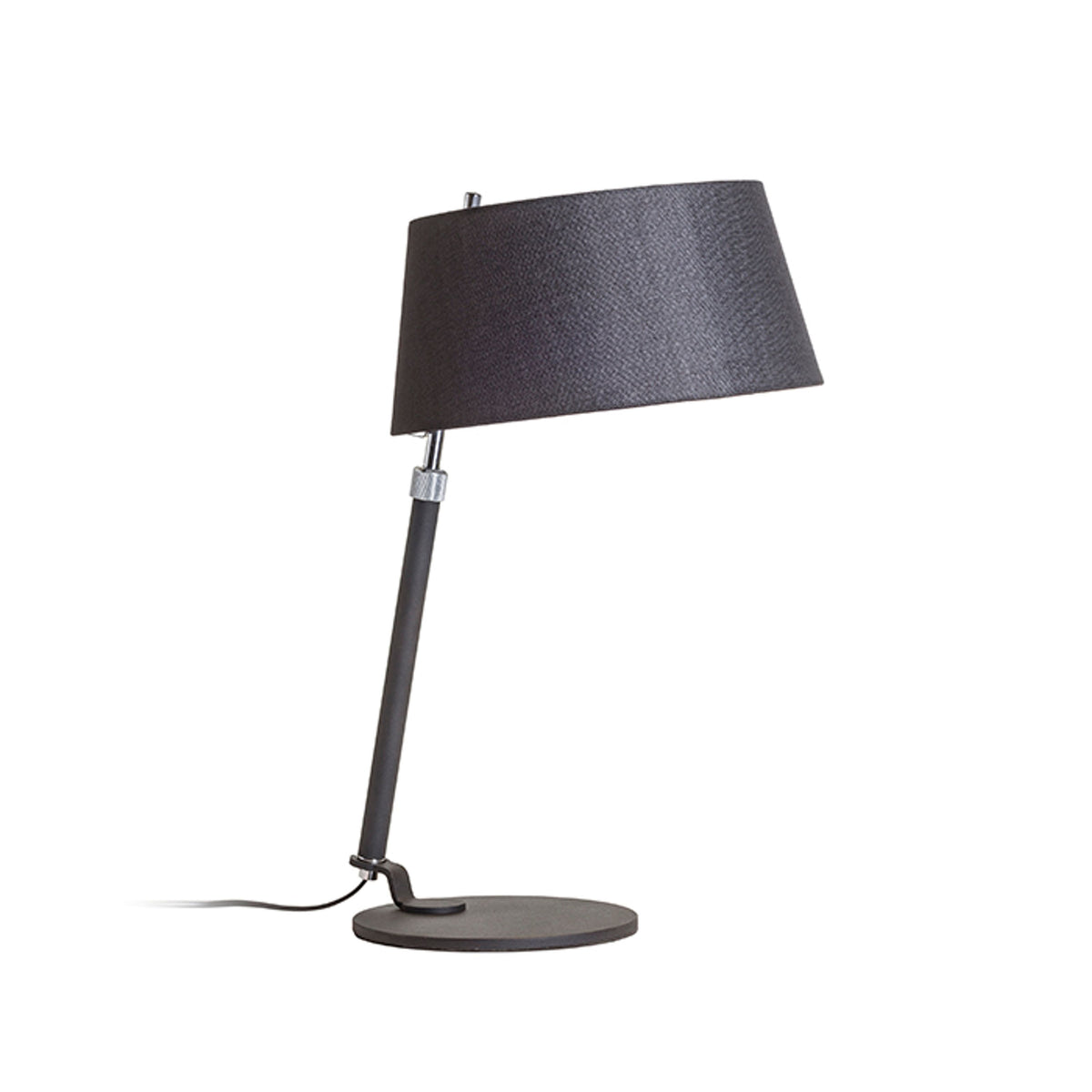 RENDL table lamp RITZY table black chrome 230V LED E27 15W R12486 2
