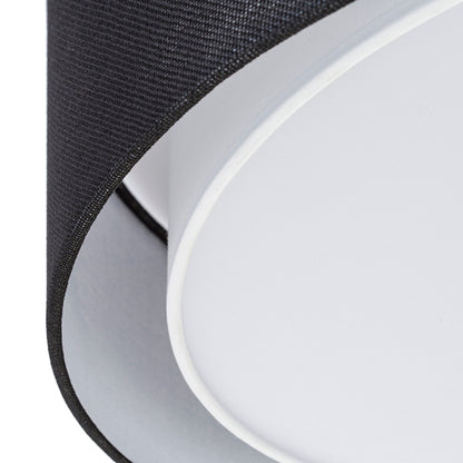 RENDL surface mounted lamp OTIS 50 ceiling black/white  230V LED E27 3x15W R12491 5