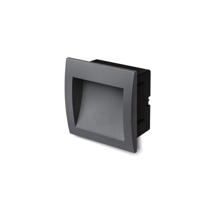 RENDL outdoor lamp GORDIQ M recessed anthracite grey 230V LED 3W IP65 3000K R12536 7