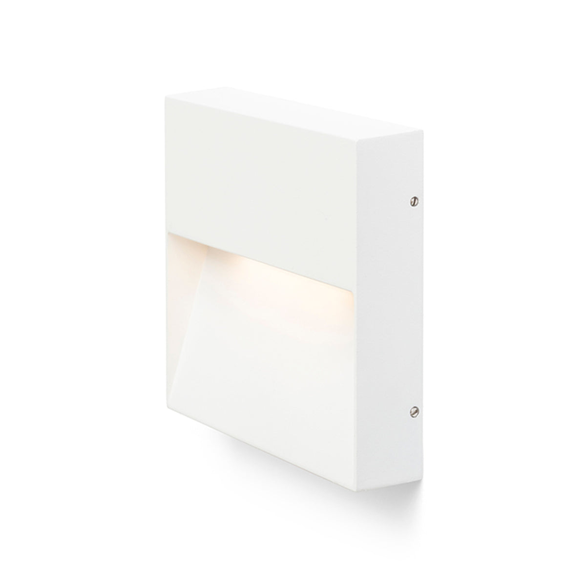 RENDL outdoor lamp AQILA SQ wall white  230V LED 6W IP54  3000K R12542 1