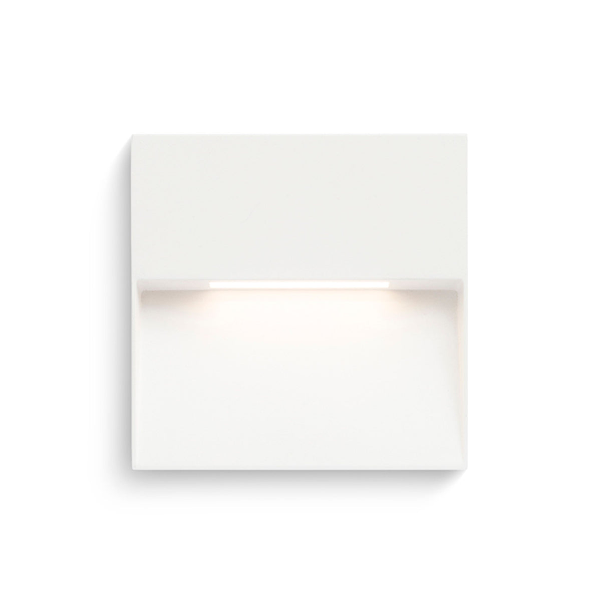 RENDL outdoor lamp AQILA SQ wall white  230V LED 6W IP54  3000K R12542 5