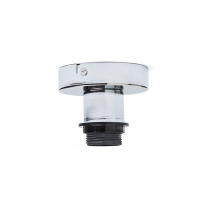RENDL shades, shade bases, pendent sets SOLO R ceiling base  chrome 230V LED E27 15W R12583 3
