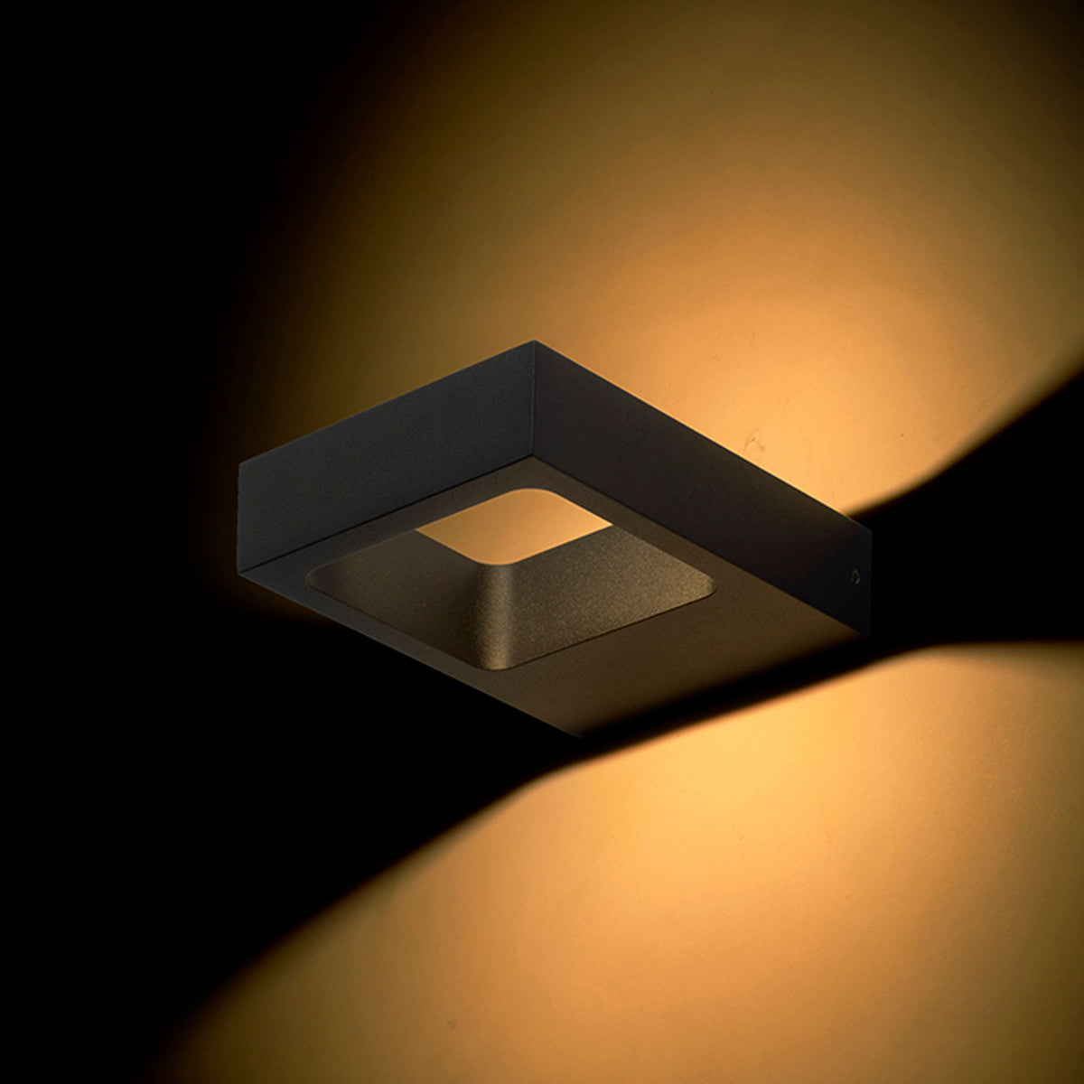 RENDL wall lamp LEA wall black 230V LED 6W 3000K R12588 3