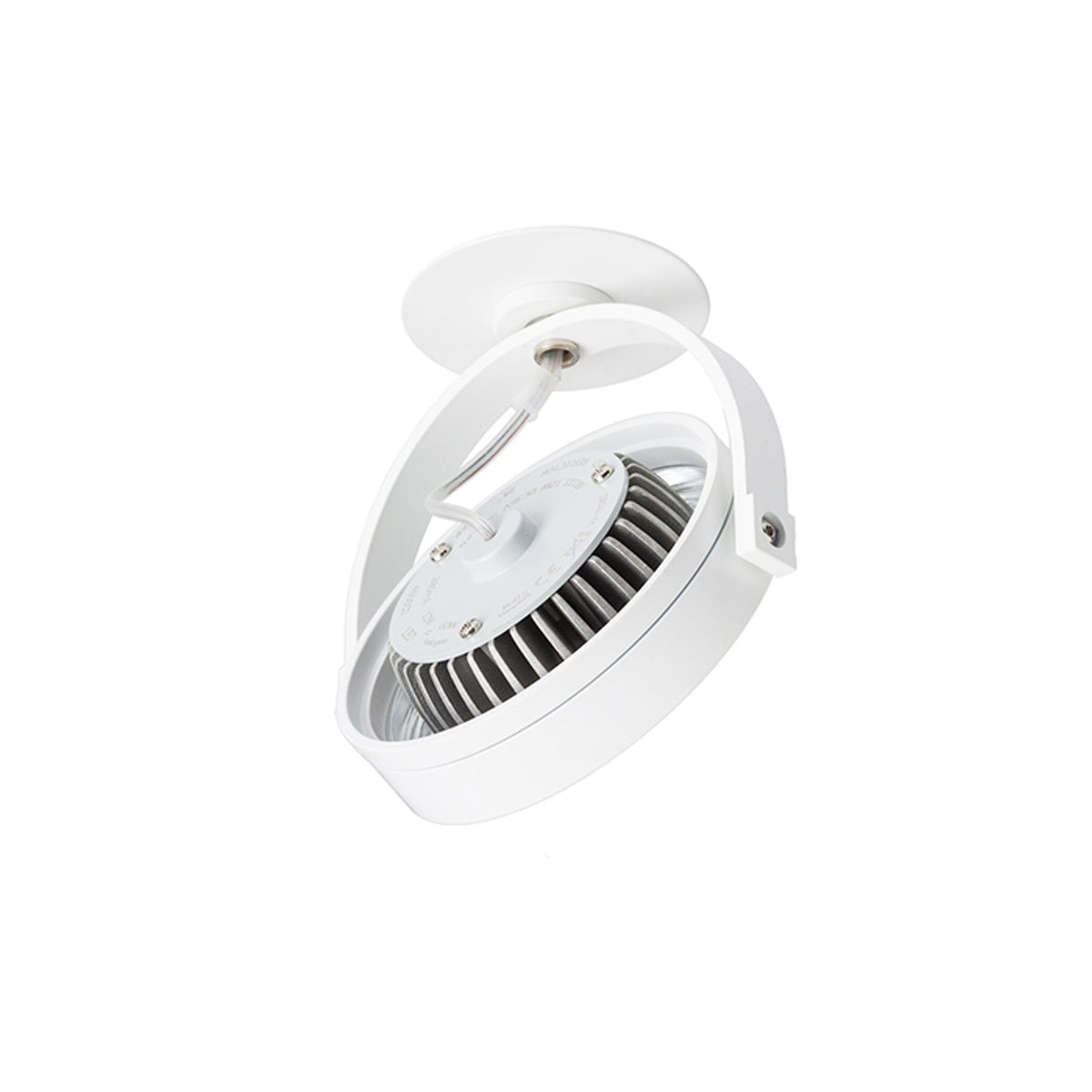RENDL spotlight KELLY LED DIMM semi-recessed white 230V LED 12W 24° 3000K R12637 3