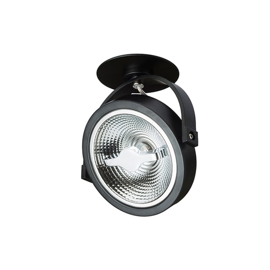RENDL spotlight KELLY LED DIMM semi-recessed black 230V LED 12W 24° 3000K R12638 1
