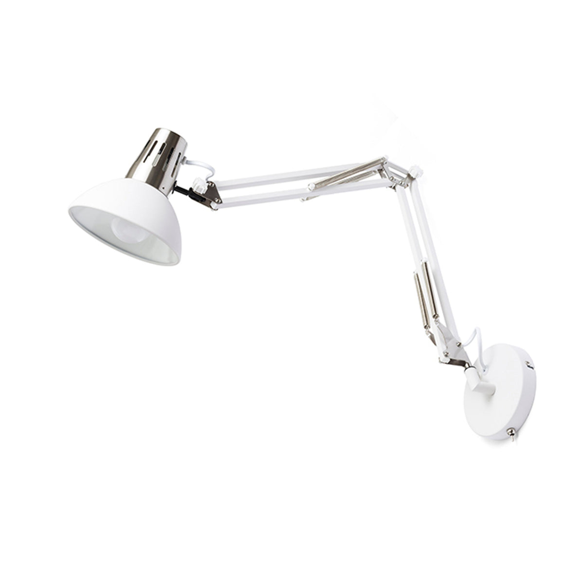 RENDL wall lamp ANTE wall white matt nickel 230V LED E27 15W R12652 3