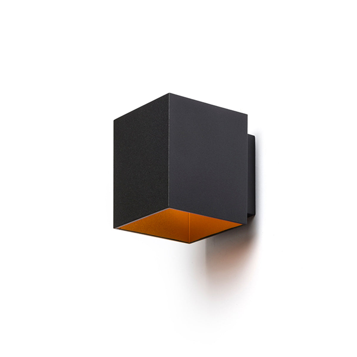 RENDL wall lamp TRIP SQ wall matte black/gold  230V LED G9 5W R12742 1