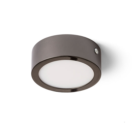 RENDL surface mounted lamp HUE R 9 ceiling  black chrome 230V LED 6W  3000K R12791 1