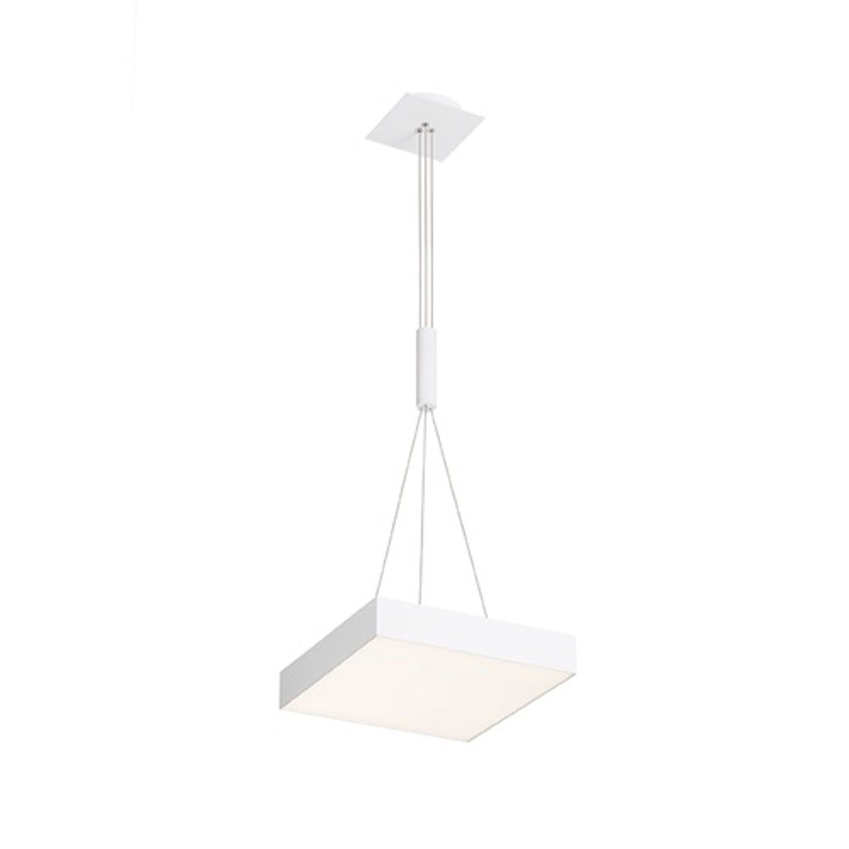 RENDL Outlet LARISA SQ 30 pendant white  230V LED 30W  3000K R12852 1