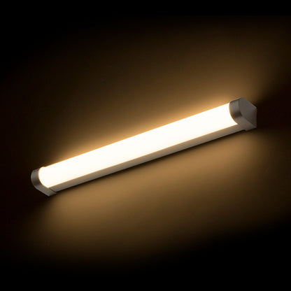 RENDL wall lamp TAMPA 60 wall light without end caps white  230V LED 15W IP44  3000K R12905 8