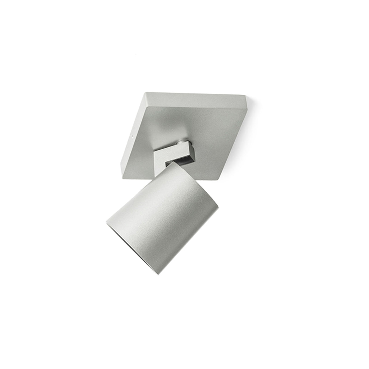 RENDL spotlight KENNY I surface mounted  brushed aluminum/black 230V LED GU10 8W R12913 4
